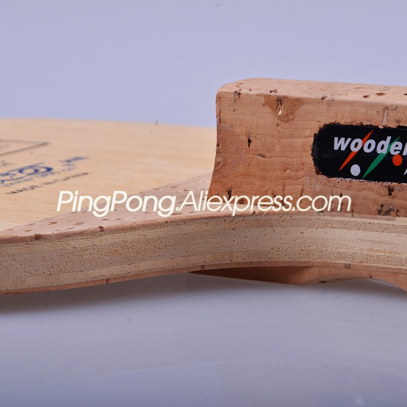 YINHE 987 Tafeltennis Batje - 5 Laags Hout - Japans Penhouder JS Handvat - Offensieve Snelheid