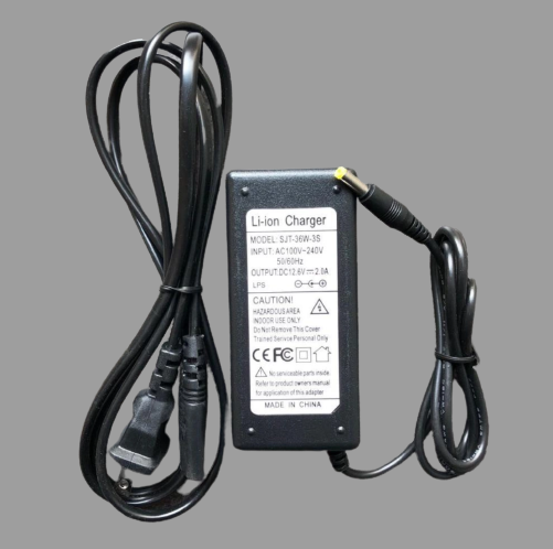 Cargador/adaptador de CA para batería de FFLBT-40 INNO View 1 M7 M5 empalmador de fusión de fibra 12,6 V 1.8A