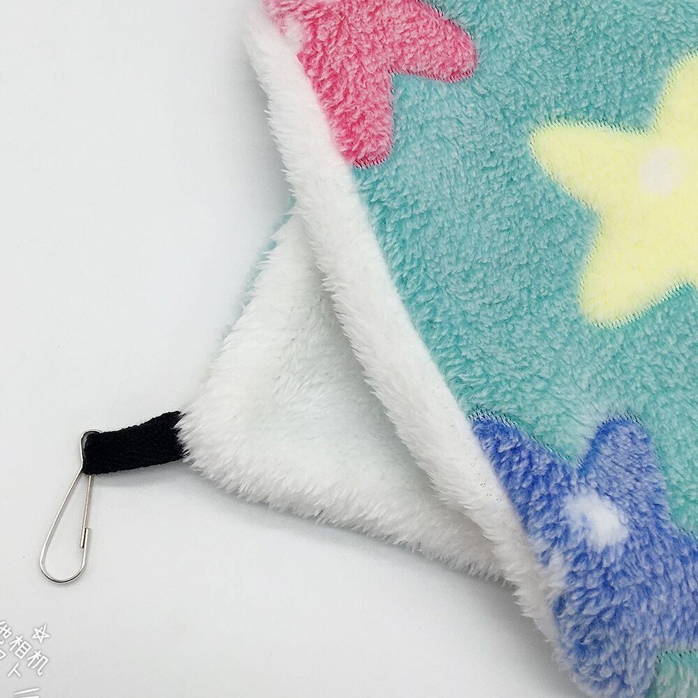 Small Animal Cages Hamster Ferret Rabbit Guinea Pig Cotton Soft Sleeping Nest Pets Two Floors Suspension Hammock For Squirrel