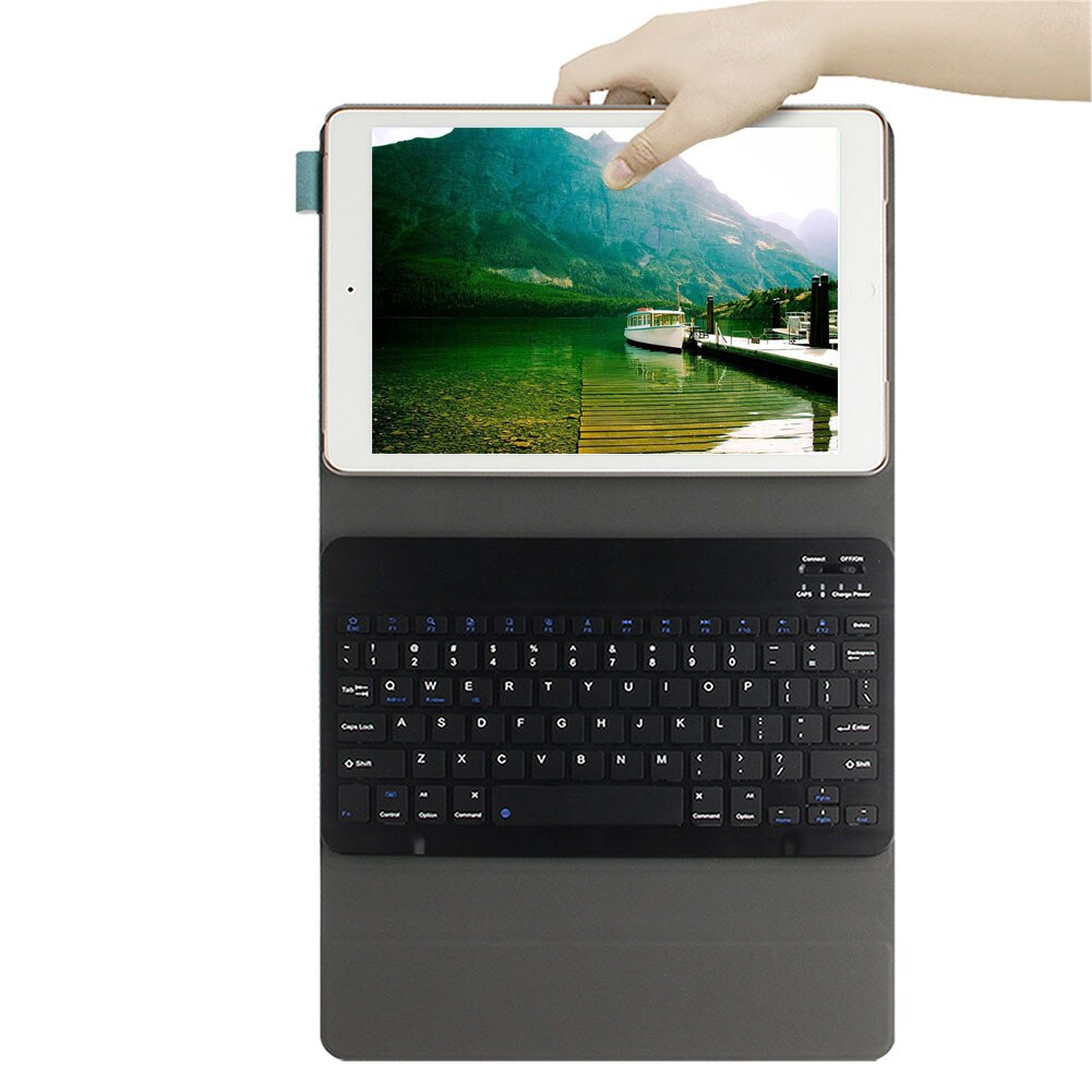 Funda para tableta para iPad 10,2 , teclado Bluetooth con ranura para lápiz, 7. ª generación, A2197, A2200, A2198