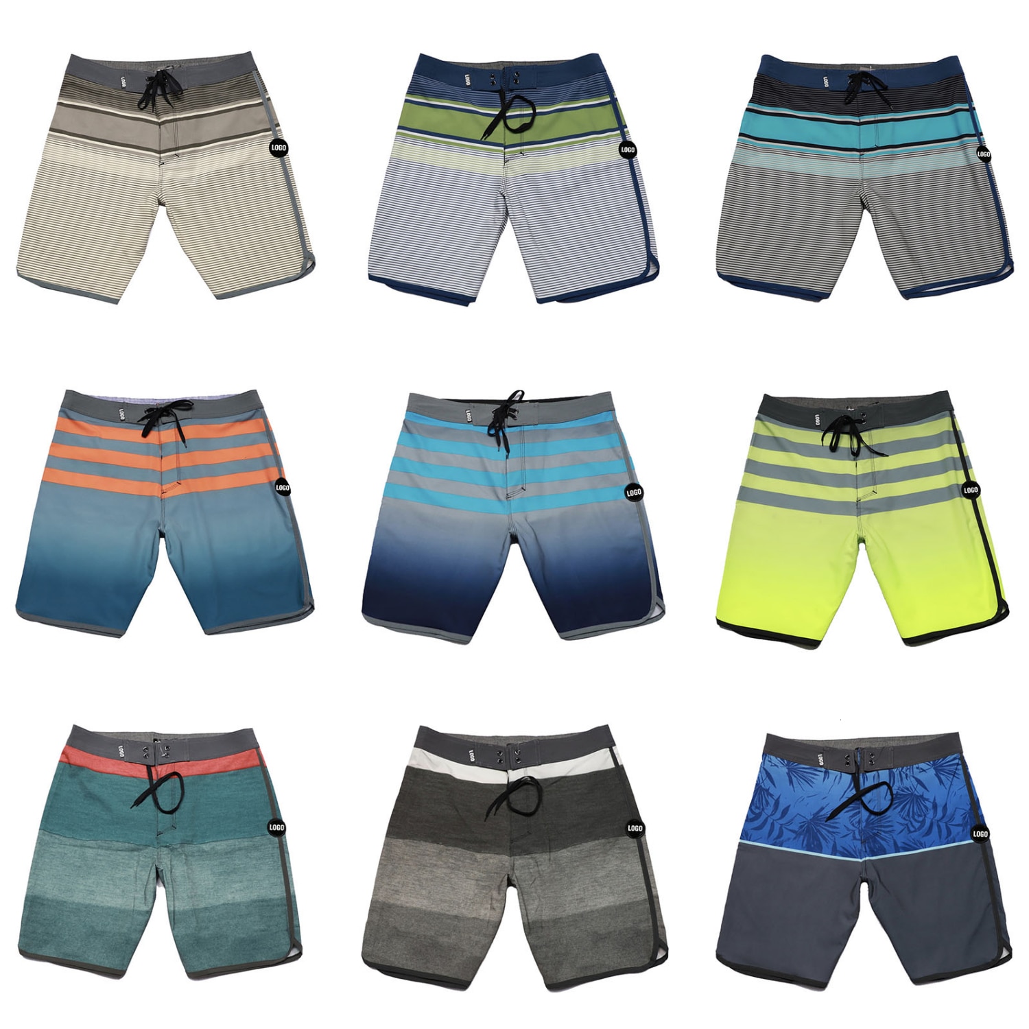 nuevos pantalones cortos Phantom Boardshorts de de secado rápido bañadores de Surf Shorts Spandex elástico Bermuda impermeable