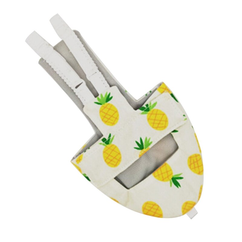 Xs/S/M/L Papegaai Luier Met Bowtie Leuke Kleurrijke Fruit Bloemen Valkparkiet Kleding