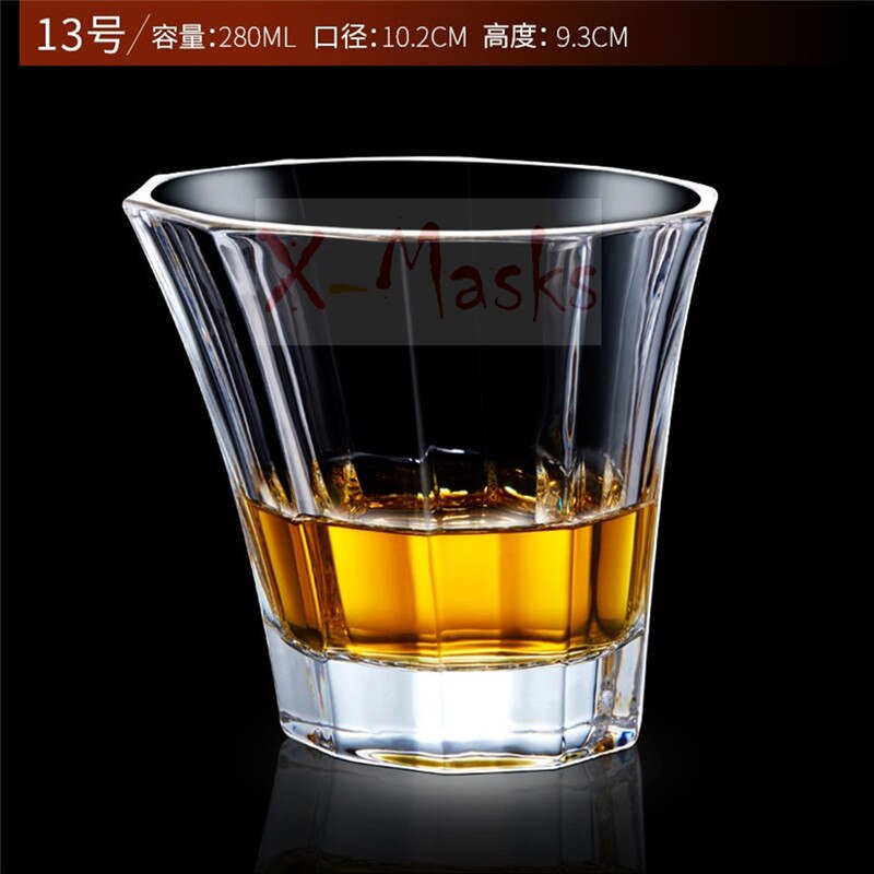Vaso de Whisky de cristal taza tazas garrafa vino vasos vidrio bardak verre copas de vino copas de cristal szklanki vodka bicchieri gafas: 13