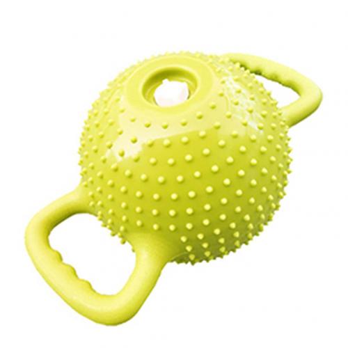 Bouilloire Portable à Double poignée réglable en PVC, outil de Massage corporel, haltère, entraînement des muscles des bras, Fitness, Yoga: YELLOW