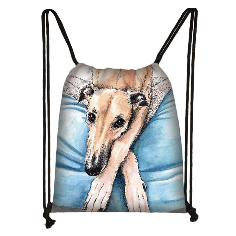Schattige Teckel Hond Tasje Vrouwen Mannen Opbergtas Voor Reizen Tiener Jongens Meisjes Rugzak Partij Boodschappentassen: skdlapigous18