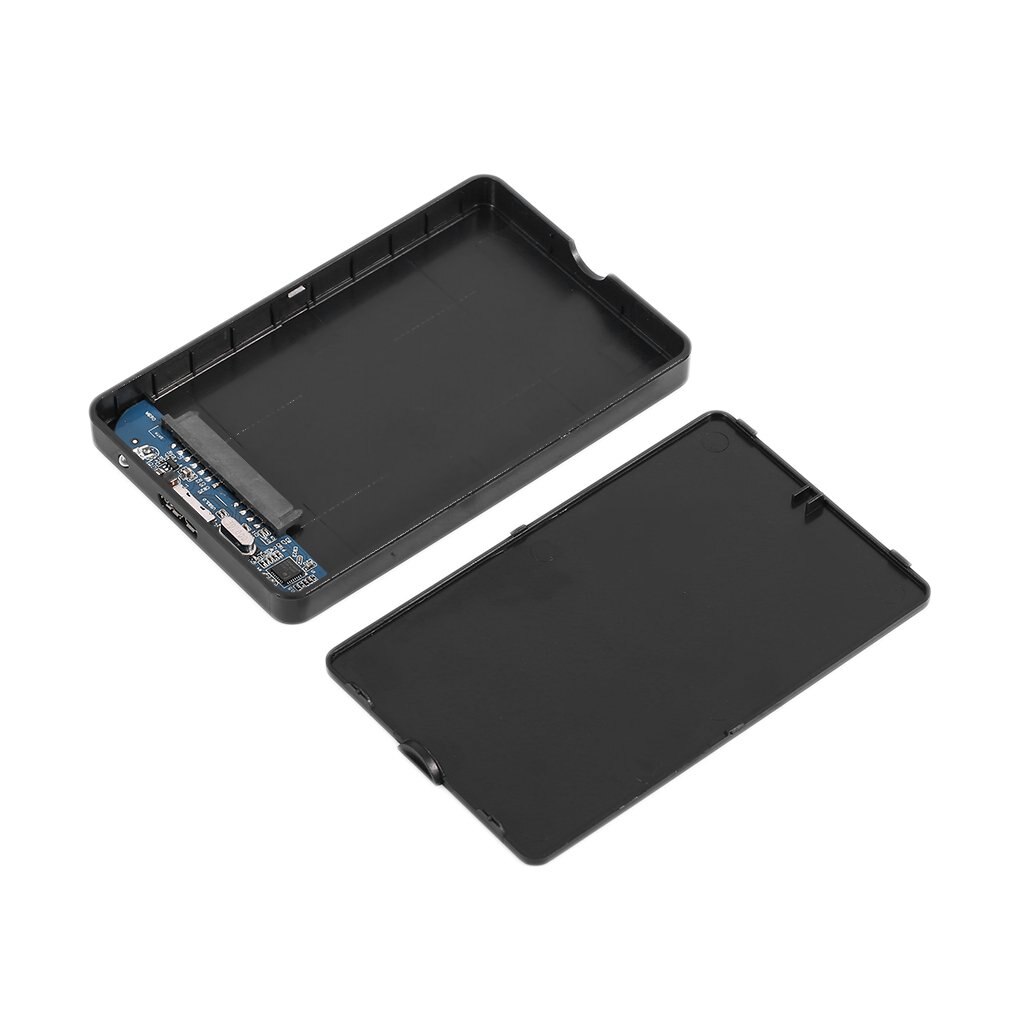 Caixa de alta velocidade do abs do cerco de 3.0 polegadas sata hdd do caso externo do cerco do disco rígido de usb 2.5 para o disco rígido 3 cores opcionais