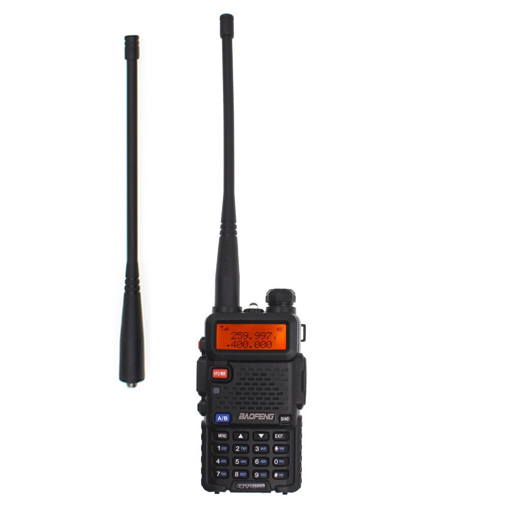 Nuovo Due antenna Baofeng UV-5R Tri-band 136-174MHz 220-260MHz 400-520MHz a due vie radio BF-R3 Doppio display Aggiornato UV 5R: UV-5R-3B