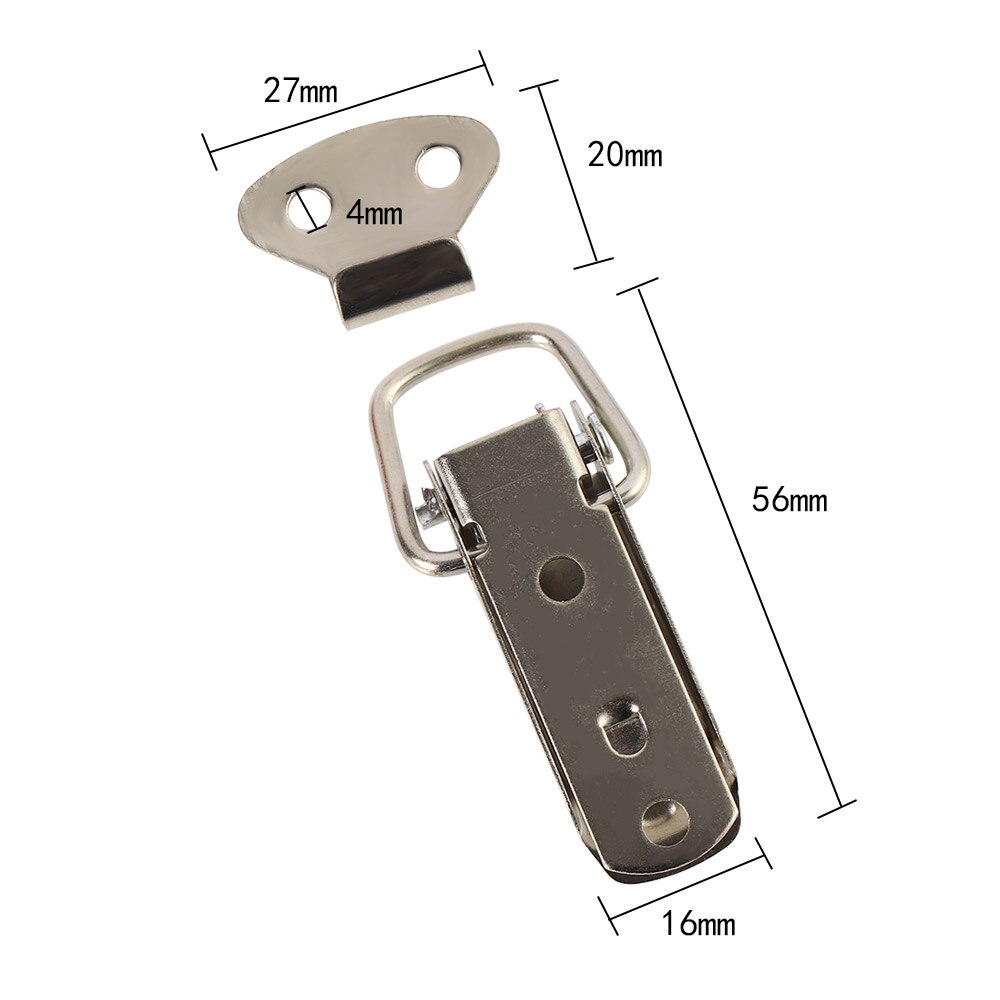4 kpl 27*63mm lukot jousikuormitteinen salpa vipu