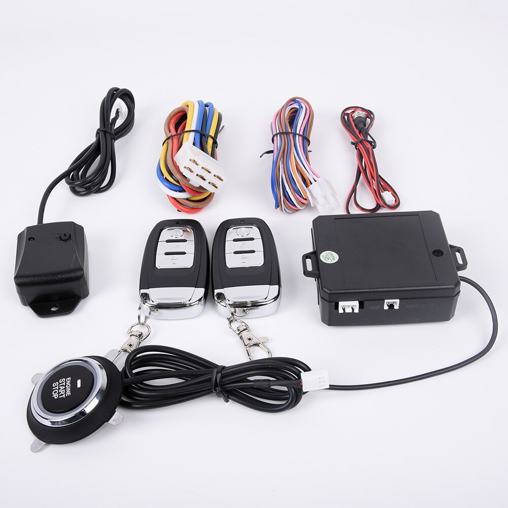 Kit System DC 12V Engine Sensor One Car Vibration Switch Control Alarm
