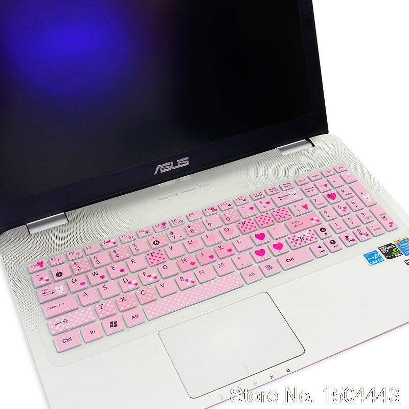 15.6 ''15 torba na laptopa osłona klawiatury etui na asus X555 X555L X555LA X555LD X555LN X555LP X555LB X555LF X555LI X555U X555LJ: cartoon