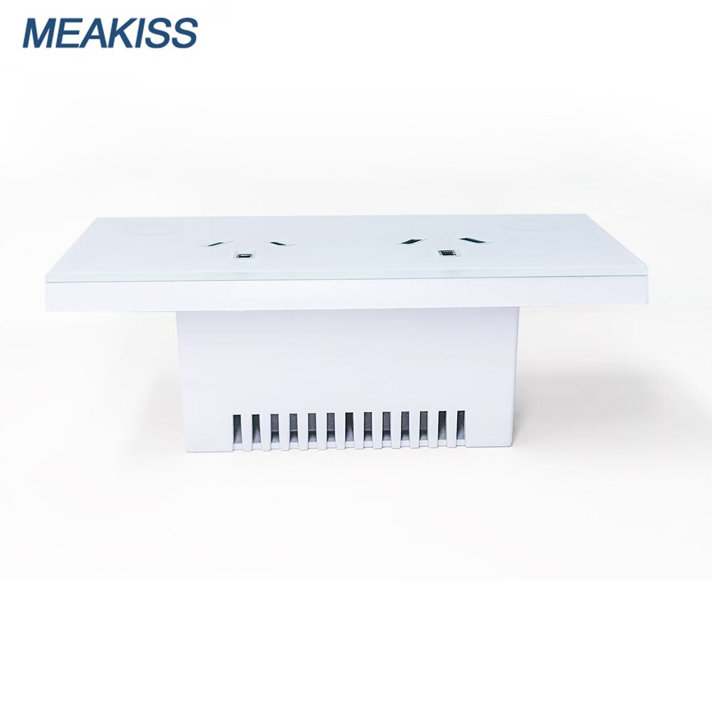 Australia smart wifi socket plug touch sensor button tuya 10A home socket control wall electrician APP Google Alexa voice