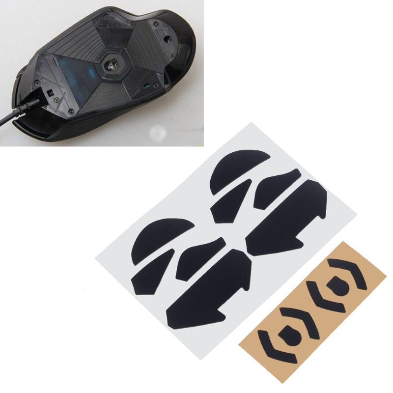 2 Sets/Pack Original Hotline Games Competition Level Mouse Feet Mouse Skates Gildes for Logitech G402 Mouse 0.8mm Thickness