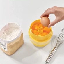 Æggekoger æggeblommeseparator unik æggehvideblommefilter æggedamper gør-det-selv håndlavet dessertbagetilbehør til køkken