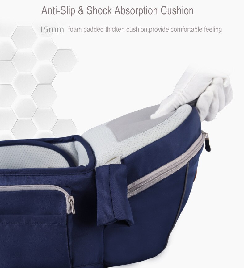 Baby Carrier Waist Stool Walkers Baby Sling Hold Waist Belt Backpack Hipseat Belt Kids Adjustable Infant Hip Seat Breathable