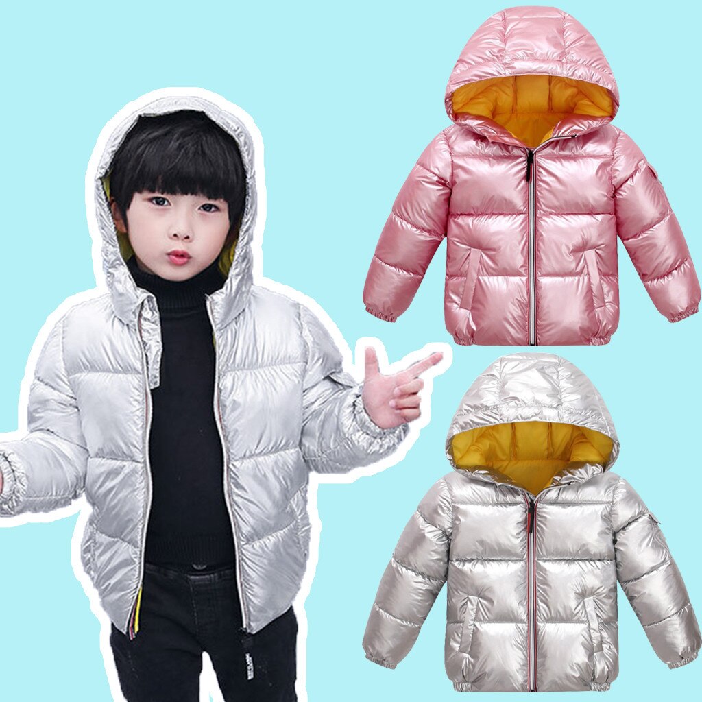 2020 Jaqueta de inverno Para Meninos Meninas Casaco de Inverno Casacos de Roupas infantis Crianças Outerwear Roupas Одежда Для Девочек Nova Moda