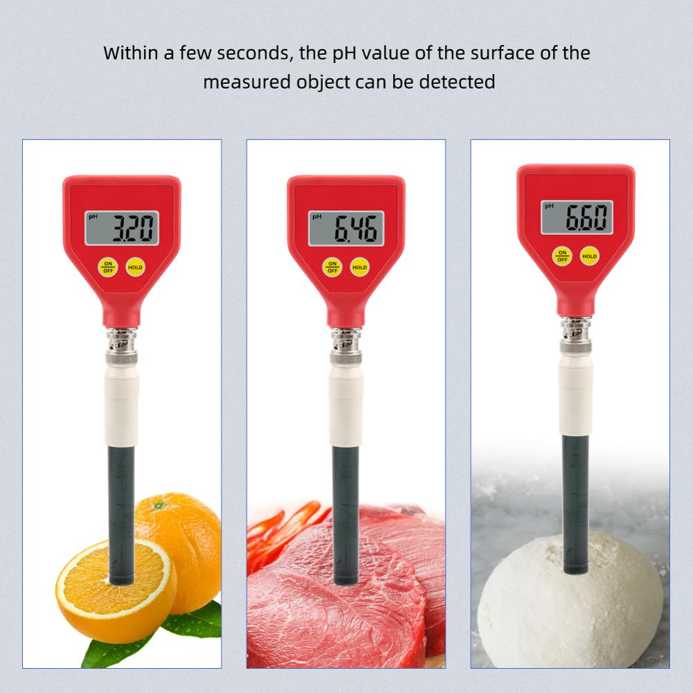 Yieryi Skin PH Tester For Beauty&amp;Health Surface pH Checker for Soil,Leather, Paper, Emulsion