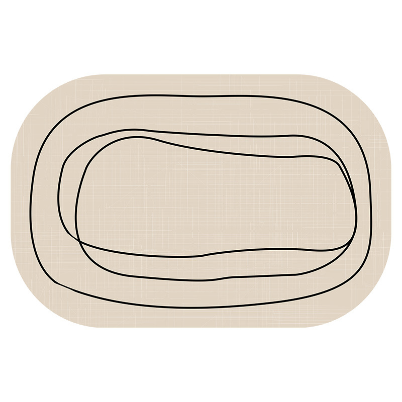 Bathroom Carpet Mat Bathroom Modern Diatomaceous Earth Bath Mat Soft and Comfortable Suitable for The Bathroom Floor Mat