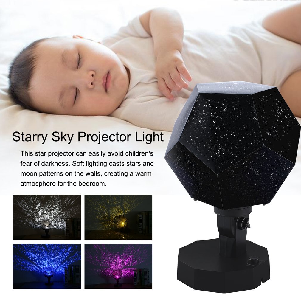 de estrellas celestes Astro cielo luz de noche del Cosmos proyector lámpara estrellada hogar dormitorio decoración para el hogar romántica espejo de belleza