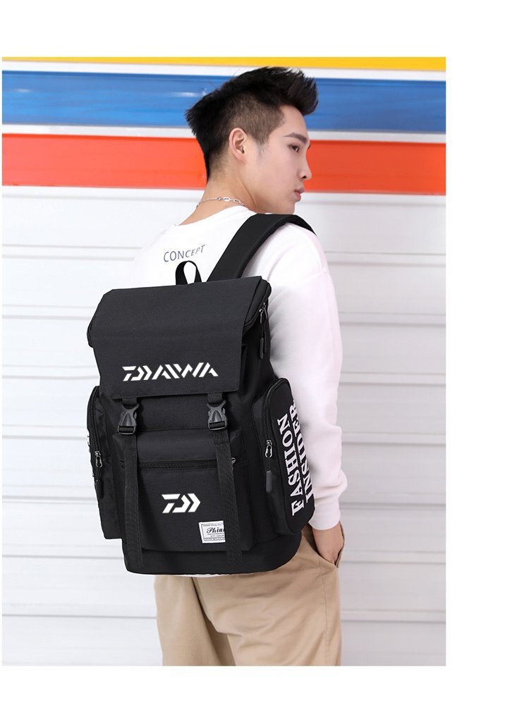 DAIWA Fishing Backpack Male Outdoor Sports Breathable Wearresistant Waterproof Fishing Bag