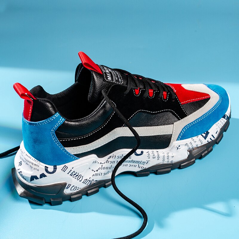 Height Increasing Men's Sneakers Popular Casual Shoes Adult Breathable Lightweight Comfortable Training Outdoors Footwears