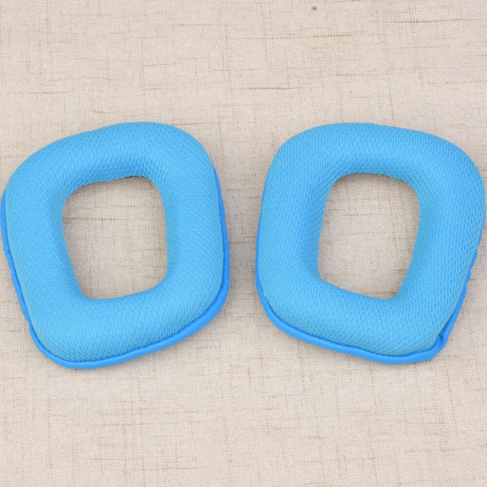 Copri-auricolari per cuffie per Logitech G35 G930 G430 F450 cuscinetti per cuffie cuscinetti auricolari di ricambio spugna per fasci di testa