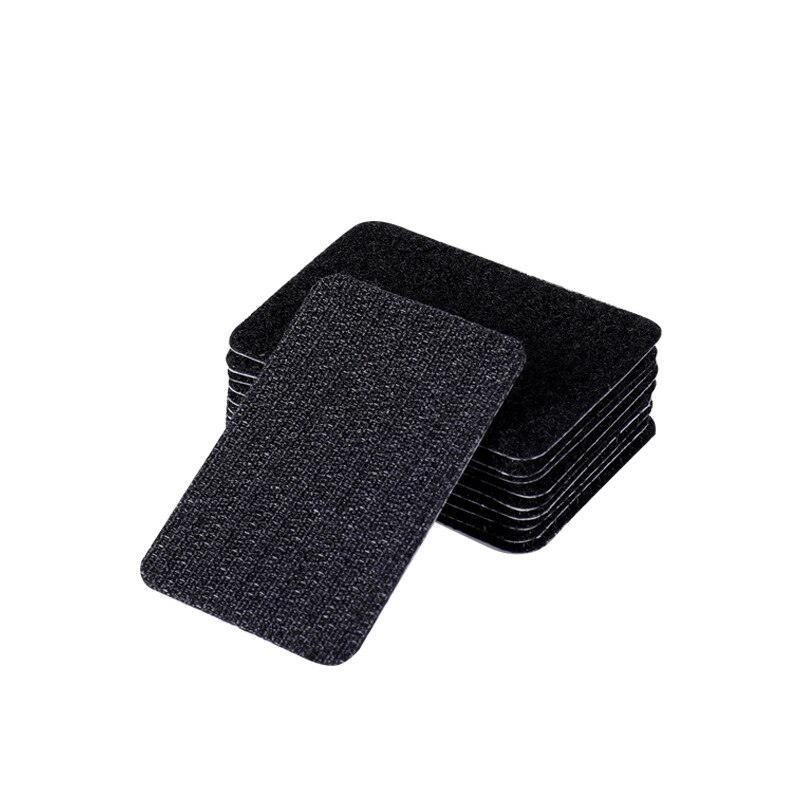 10pcs Non-slip Velcro Sofa Cushion Rug Mat Seat Cushion Fixed Stickers Round Double-sided Seamless Patch Household Items: 01