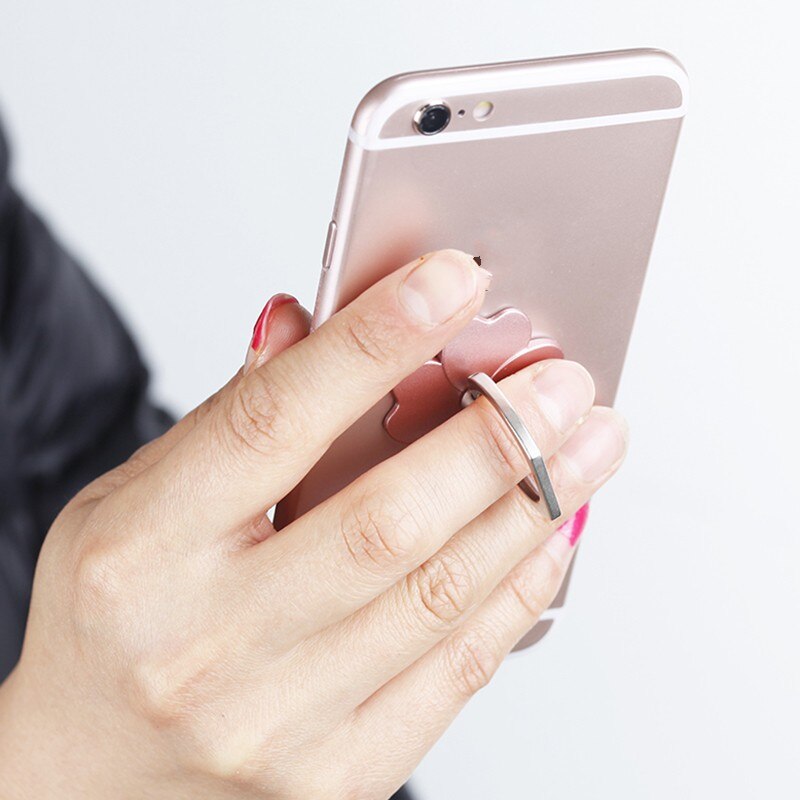 Finger Ring Mobile Phone Smartphone Stand Holder For iPhone XS Huawei Samsung cell Smart Round Phone Ring holder Car Mount Stand