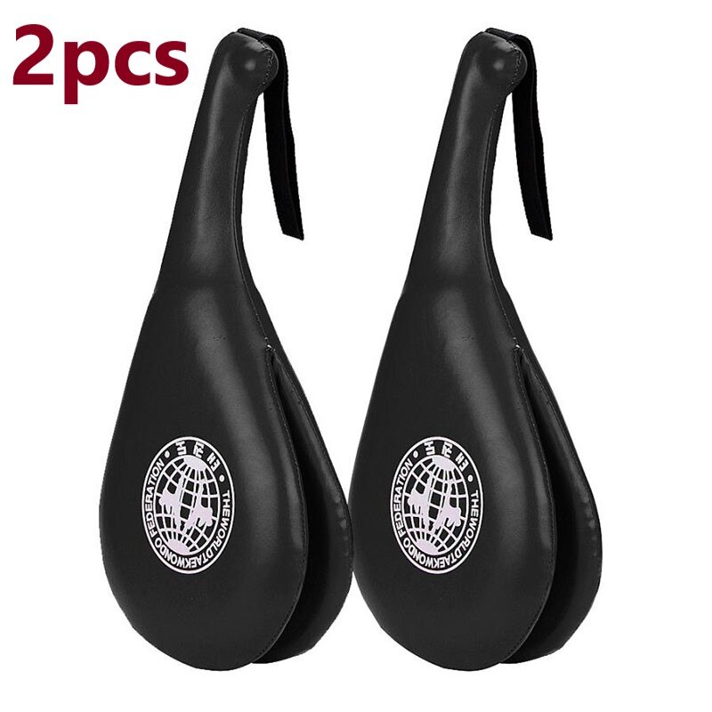 Taekwondo de 2/1 Uds., almohadilla de PU de doble patada, equipo de entrenamiento para práctica de Karate y Kickboxing para hombres y mujeres: Gris oscuro