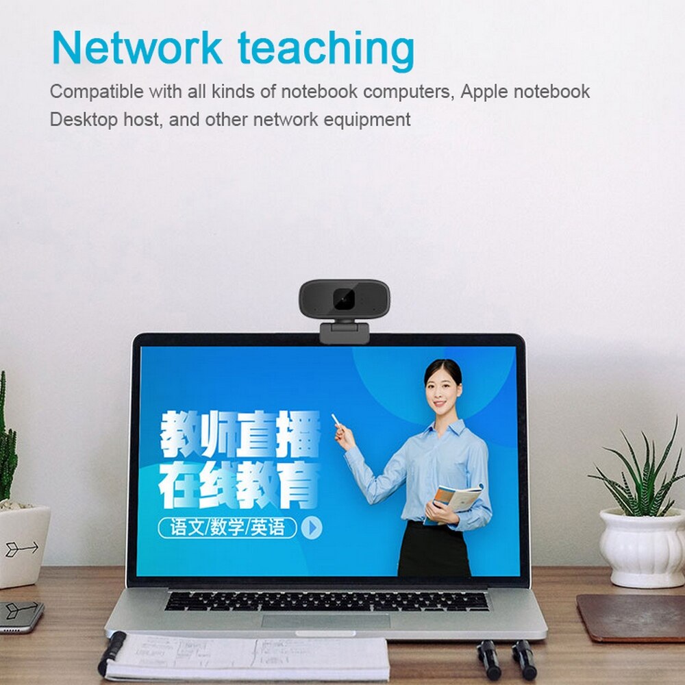 Hd USB2.0 Webcam Camera Pc Digitale Draaibaar Computer Laptop Auto Camera Video-opname Video Vergadering Online Conferentie