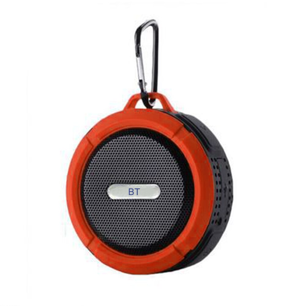 C6 Mini Wireless BT 5.0 altoparlante IP65 scatola audio portatile impermeabile per esterni vivavoce con microfono USB ricaricabile: Arancione