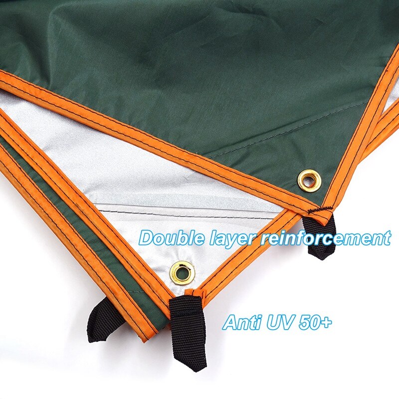 Top Lander plage abri soleil bâche imperméable tente ombre ultra-légère Uv jardin auvent auvent parasol extérieur Camping hamac Ra