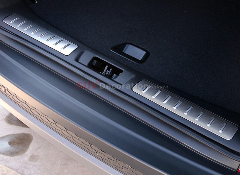 Voor Range Rover Evoque Rvs Inner Achterbumper Guard Plate Trim