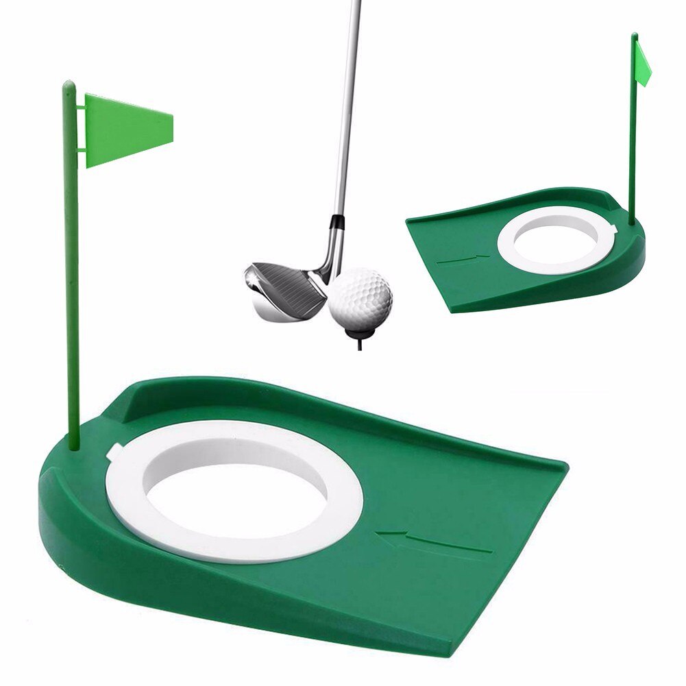 Golf Training Indoor Outdoor Golf Putting Cup With Hole Flag Training Toy Putter Practice Aid Golf Practice Net Accessories 골프