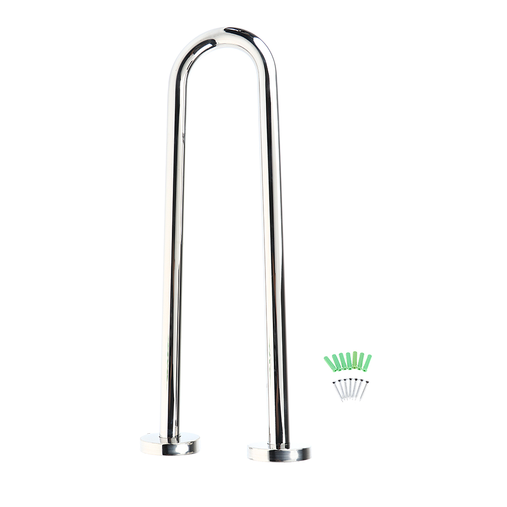 Wall Mounted Stainless Steel Bathroom Shower Toilet Bath Tub Grab Bar Safety Handrail Support Grip Bar for the Elderly Adults