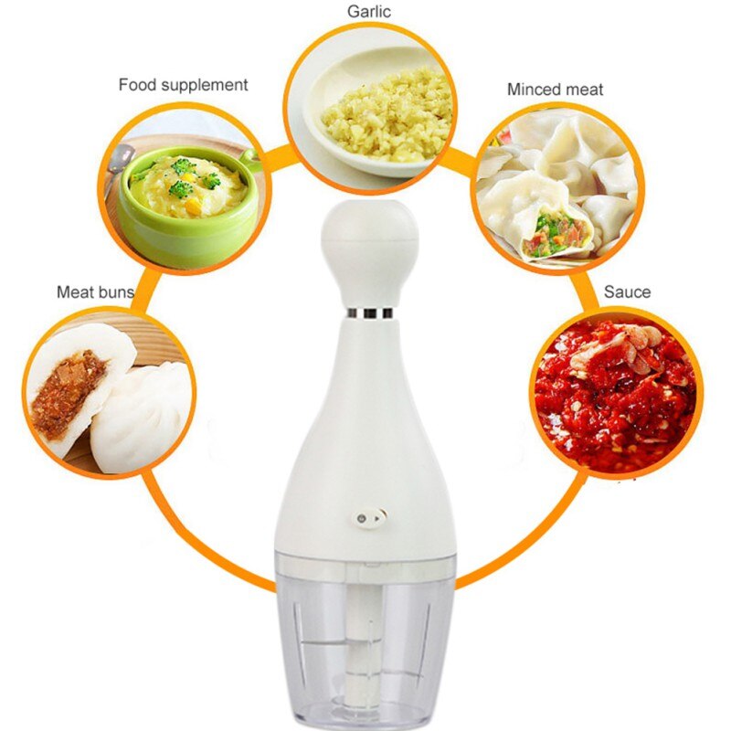 Automatic Mini Small Blender Kitchen Multi-functional Ginger And Garlic Slicer Handheld Food Slicer kitchen Tools