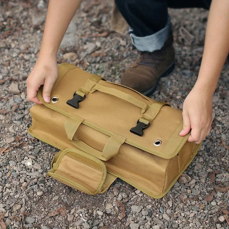 Camping Lager Tasche multifunktional draussen rollen hoch Zelt Anbindung Träger Pack Lager Tasche Wandern Reisen zusammenklappbar Lager Taschen