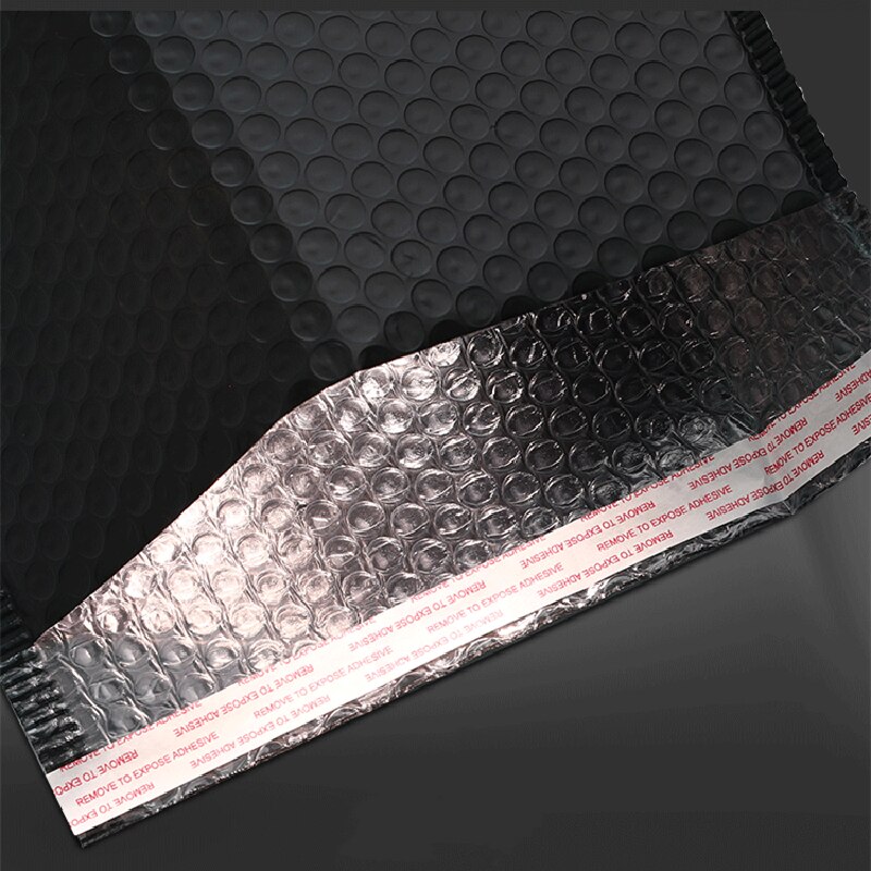 10/50Pcs Black Poly Bubble Mailer Bubble Mailers Padded Envelopes for Packaging Lined Poly Mailer Self Seal Bag