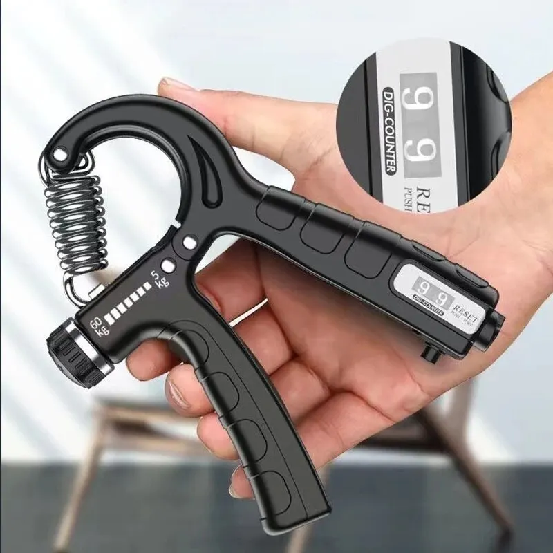 Forearm Strengthener Hand Squeezer Adjustable Resistance Hand Grip Strengthener for Muscle Building Grip Strength Trainer