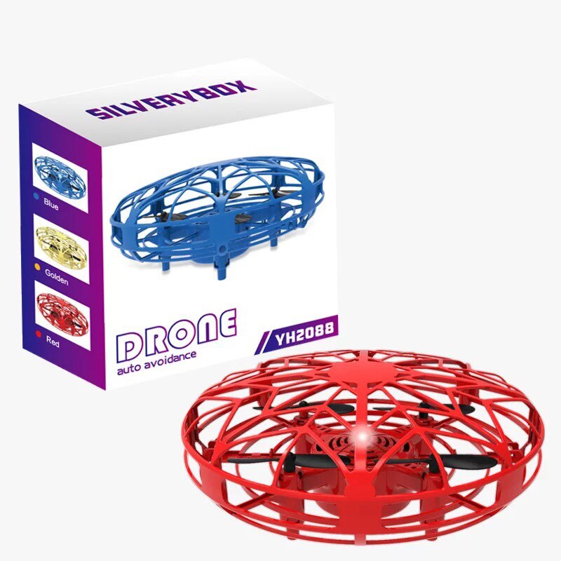 Neue kleine smart gesture sensing fliegende untertasse 360 ° rolle mini UFO anti-herbst suspension flugzeug spielzeug kinder pädagogisches spielzeug