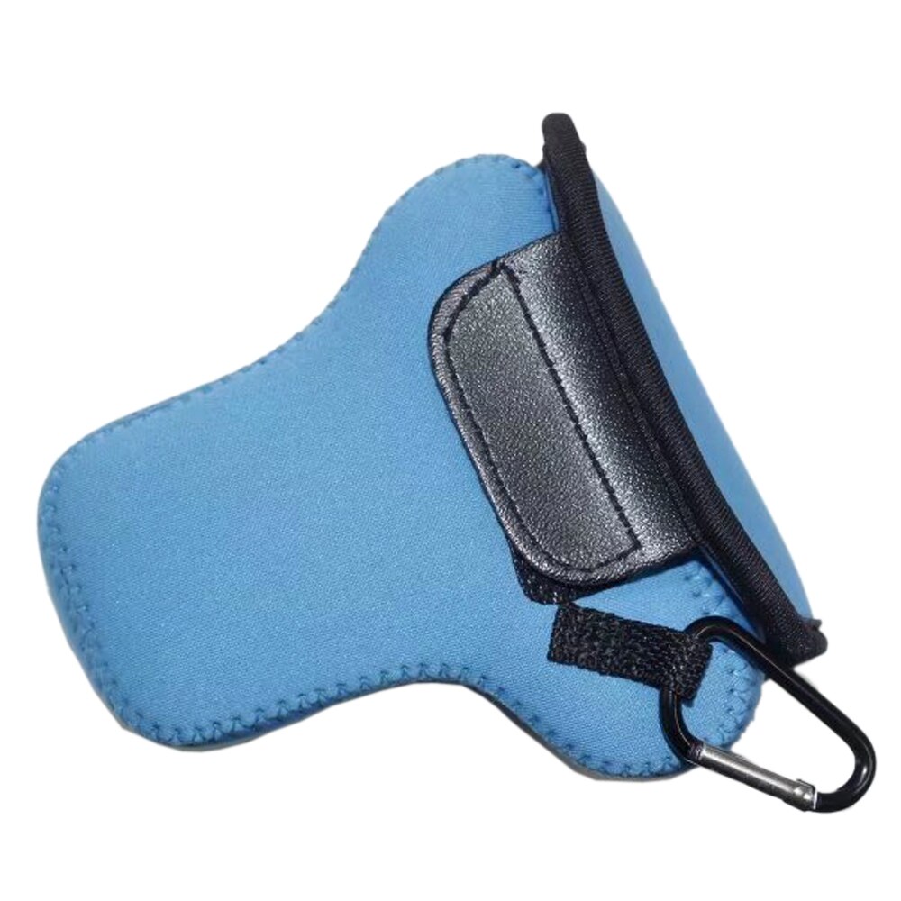 Soft Neoprene Camera case Bag for Canon EOS M100 M200 Mirrorless System Camera Bag Carrying Case: Blue