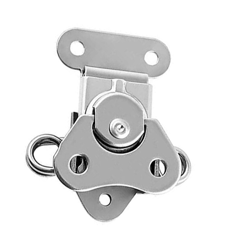 4 Pack 304 Stainless Steel Twist Latch With Keeper And Spring Butterfly Draw Latch For Case Box