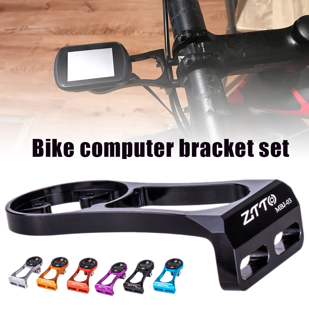 MTB Bike Speedometer Stem Mount Holder Bike Stopwatch Holder Bike Computer Extension Bracket for Garmin Bryton Cateye