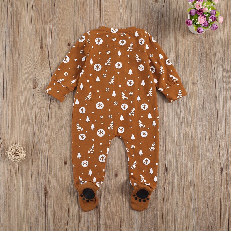 Lioraitin – combinaison en coton doux imprimé à manches longues pour bébé, 0-6M, automne, garçon et fille