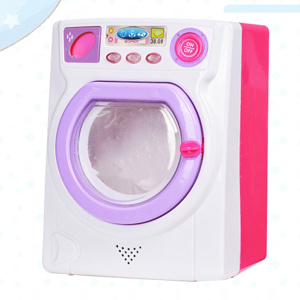 1Pcs Simulatie Elektrische Grappig Speelgoed Wasmachine Speelgoed Voor Kind Baby Kind
