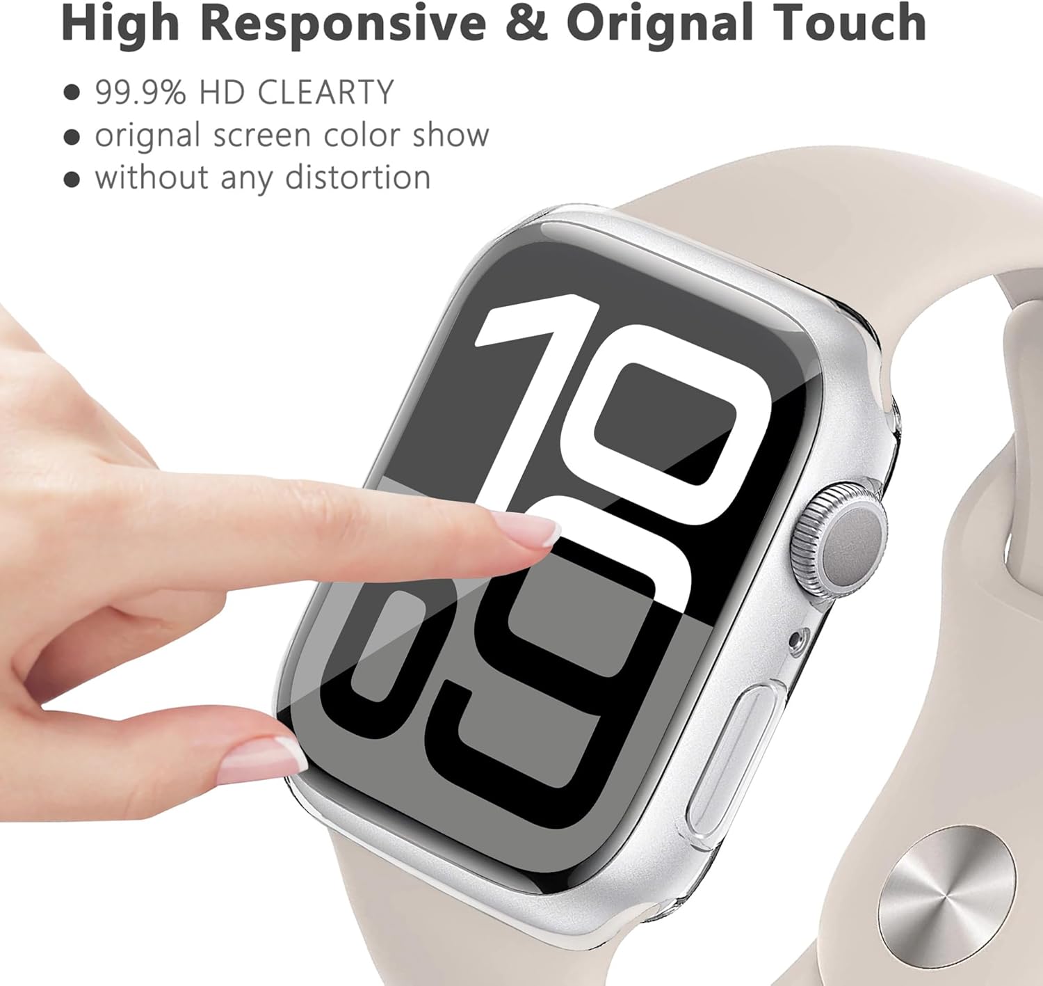 Protecteur d'écran pour Apple Watch, coque TPU, pare-chocs, accessoires iWatch, série 10, 9, 8, 7, SE 6, 46mm, 42mm, 41mm, 45mm, 40mm, 44mm, 38mm