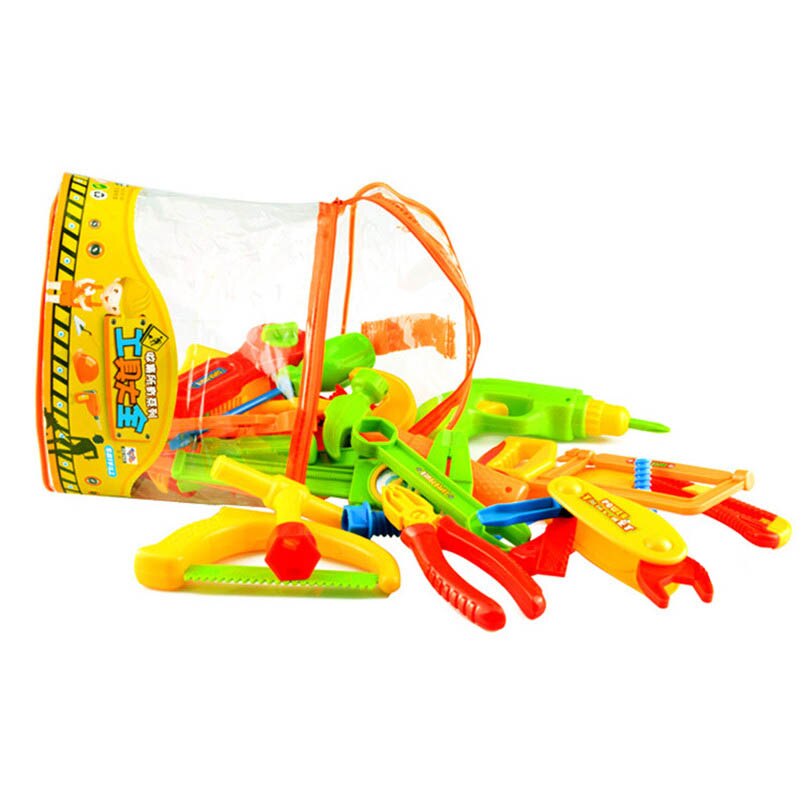 34 stks/set Tuin Tool Kit Speelgoed Voor Kinderen Reparatie Tools Pretend Play Speelgoed Vroeg Leren Techniek Onderhoud Tool Set