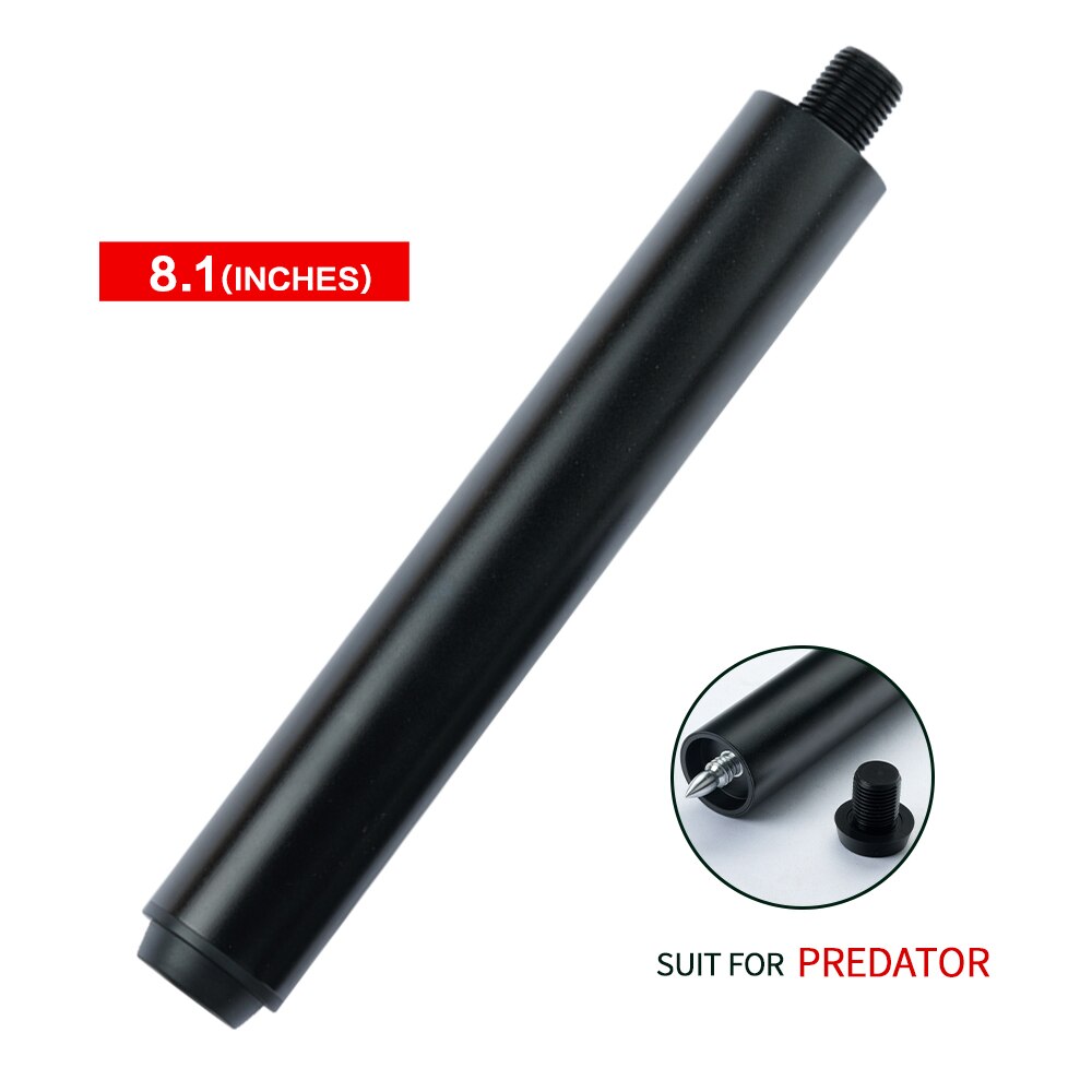 Extensión de taco de billar Mezz Konllen How Fury Zokue Predator, junta de bala para Taco de Carom, accesorios de billar: E