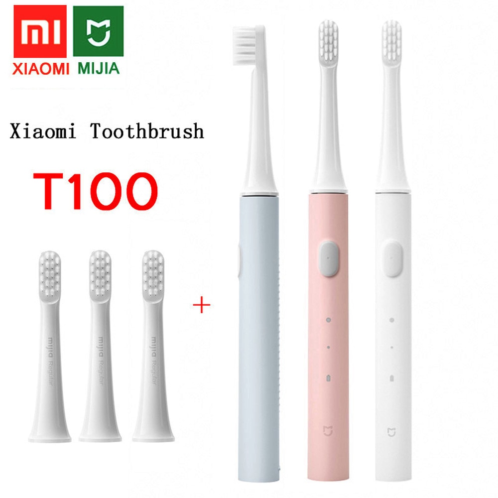 xiaomi Mijia T100 Sonic Electric Toothbrush Adult Ultrasonic Automatic Toothbrush USB Rechargeable Waterproof Tooth Brush Xiaomi