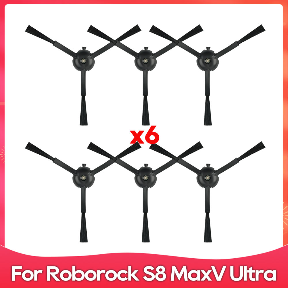 Geschikt Voor ( Roborock S8 MaxV Ultra ) Reserveonderdelen voor Robotstofzuiger Hoofdzijborstels Dweildoeken Hepa-filters Stofzakken Accessoires: Bordeaux