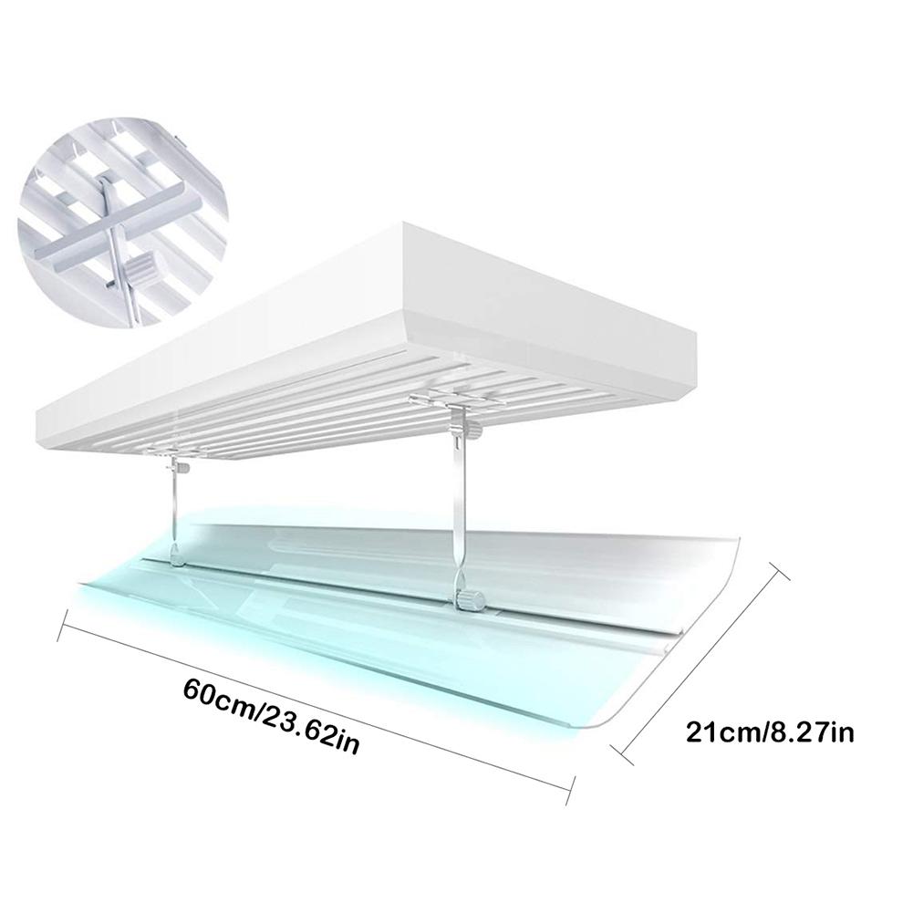 Central Air Conditioning Windshield Safety Adjustable Wind Deflector Anti Direct Blowing Universal Baffle For Living Room HOME